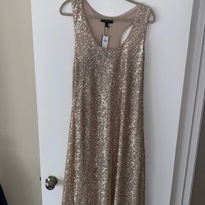 NWT Gold party dress